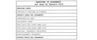 Copertina di Conguaglio da rinnovo pensione, la prima brutta notizia del 2015