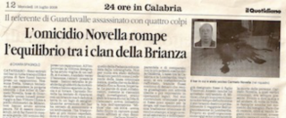 Copertina di ‘Ndrangheta in Lombardia, arrestato l’ultimo mandante dell’omicidio Novella