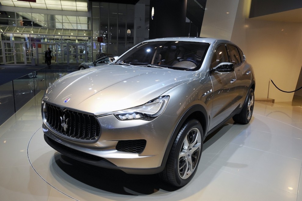 La concept Maserati Kubang (Francoforte 2011) anticipa la Suv che sarà presentata nell’autunno 2015