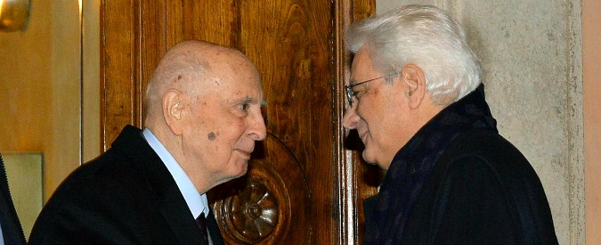 Copertina di Sergio Mattarella a casa di Napolitano: “L’ho ringraziato per quello che ha fatto”