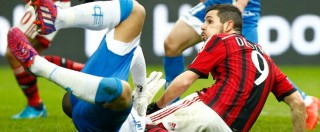 Copertina di Milan-Empoli 1-1, i rossoneri deludono nonostante Destro. E San Siro fischia