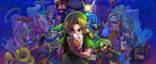 Copertina di ‘The Legend of Zelda’ sfida il tempo: arriva ‘Majora’s Mask 3D’