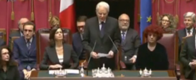 Copertina di Sergio Mattarella, il discorso integrale del Presidente della Repubblica