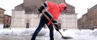 Copertina di Neve, dopo 4 giorni 19mila famiglie senza luce in Emilia. Lega: “Class action vs Enel”
