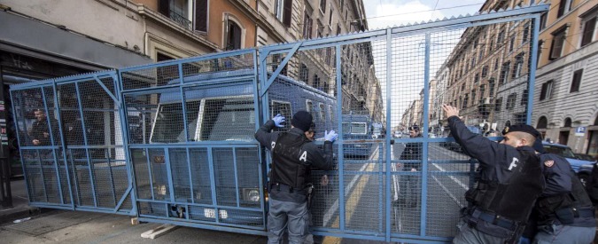 Salvini a Roma, tremila agenti schierati. Previste contro manifestazioni