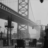 Delaware Bridge, Philadelphia, Pennsylvania, 1926 , USA
 Vintage gelatin silver print
 © E.O. Hoppé Estate Collection / Curatorial Assistance 