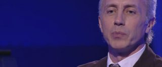 Copertina di Servizio Pubblico, Travaglio: “Berlusconi è padrone del marchio della Lega”