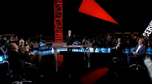 Copertina di Servizio Pubblico, Di Pietro vs Fusi: “Perché non hai detto queste cose al pm?”