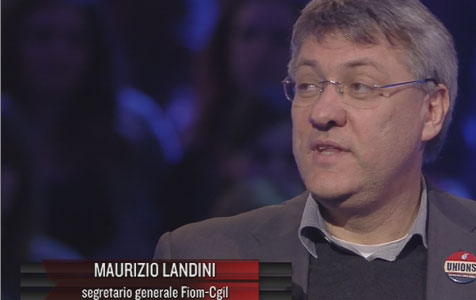 Copertina di Servizio Pubblico, Landini: “Non ho mai pensato di entrare in politica e non la voglio fare”