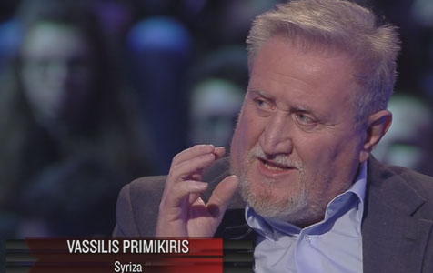 Copertina di Servizio Pubblico, Primikiris: “Il popolo greco è stato trattato come un animale da cavia”