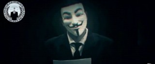 Copertina di Anonymous contro Israele: “Olocausto elettronico per violenze su palestinesi”
