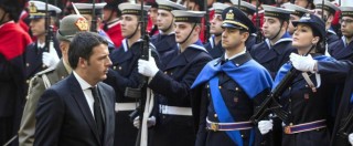 Copertina di Governo e leva militare: il “comandante” Matteo Renzi esentato dal servizio