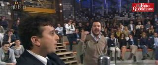 Copertina di Lega, Salvini vs Parenzo: “Ti rode che la gente ci vota? Cazzi tuoi”