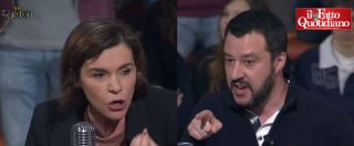 Copertina di Salvini vs Gualmini: “I suoi amici votano l’indulto e gli immigrati ladri non vanno in galera”