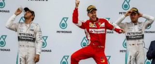 Copertina di Formula 1, Sebastian Vettel vince il gran premio di Malesia: Ferrari perfetta