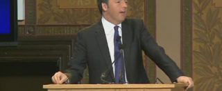 Copertina di Servizio Pubblico, Renzi in Usa: l’Italicum spiegato in inglese