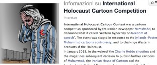 Copertina di Iran, vignette satiriche sull’Olocausto. Teheran sfida l’Occidente con un concorso