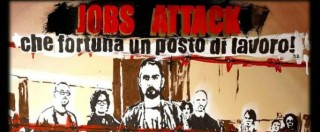 Copertina di “Jobs attack”, il cortometraggio sul lavoro girato da un macchinista