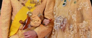Copertina di Brunei, si sposa il figlio del sultano. Matrimonio reale tra oro, diamanti e pietre preziose