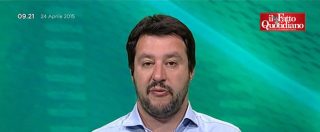 Copertina di Migranti, Salvini: “Morandi? Si faccia una cantata, fa lezioni con milioni di euro in banca”