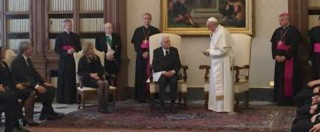 Copertina di Papa Francesco riceve Mattarella: “Si riconosca ruolo della religione nella società”