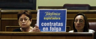 Copertina di Spagna, mese di sciopero in Telefónica. Internet spento per 200mila