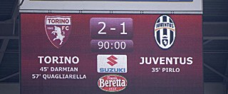 Copertina di Serie A, risultati e classifica 32° turno – La Juve perde il derby tra bombe carta e assalti