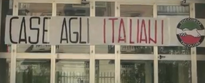 Copertina di Torino, ex asilo occupato da gruppo di estrema destra: “Case agli italiani”