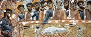 Copertina di Ultima cena, non solo pane e vino: menù per Gesù e apostoli con pesce e fichi