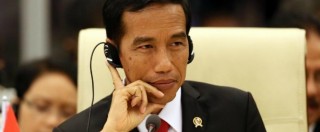 Copertina di Indonesia, le critiche al presidente Widodo: dalle esecuzioni alle tangenti