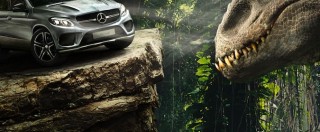 Copertina di Mercedes, debutto “spaventoso” per la GLE Coupé: sarà nel nuovo Jurassic Park