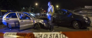 Roma, auto travolge passanti e uccide una donna. Due minori ricercati