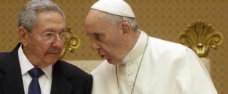 Raul Castro incontra Papa Francesco: “L’ho ringraziato per l’aiuto al disgelo tra Cuba e Stati Uniti”. Poi vede Renzi