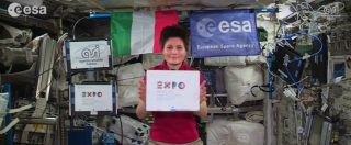 Copertina di Expo 2015, Samantha Cristoforetti dalla Stazione Spaziale: “Sono Ambassador”