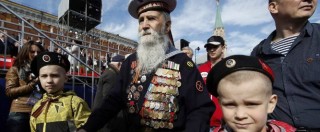 Copertina di Russia, parata militare per ricordare la vittoria sovietica sul nazismo. Ci sono Cuba e Cina, disertano i leader occidentali