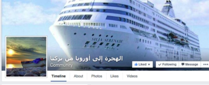 Copertina di Migranti, i trafficanti pubblicizzano i viaggi su Facebook: “Aria condizionata e nave a 2 piani. Perfetto per viaggi in famiglia”