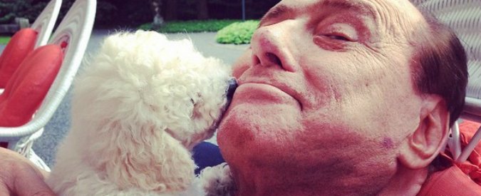 Copertina di Silvio Berlusconi su Instagram: coccole a Dudù e selfie con Francesca Pascale (FOTO)