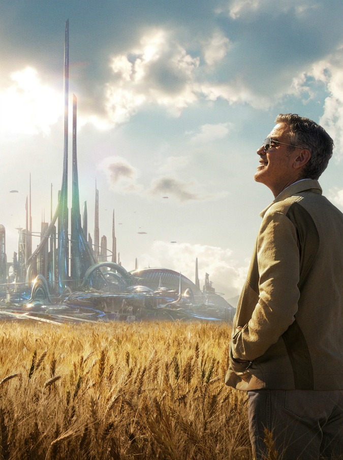 Tomorrowland – Il Mondo di Domani, la città del futuro immaginata da Walt Disney. Con Clooney