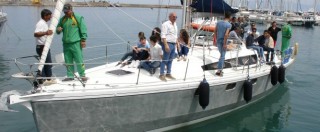 Copertina di Calabria, il veliero sequestrato agli scafisti diventa un’aula didattica galleggiante
