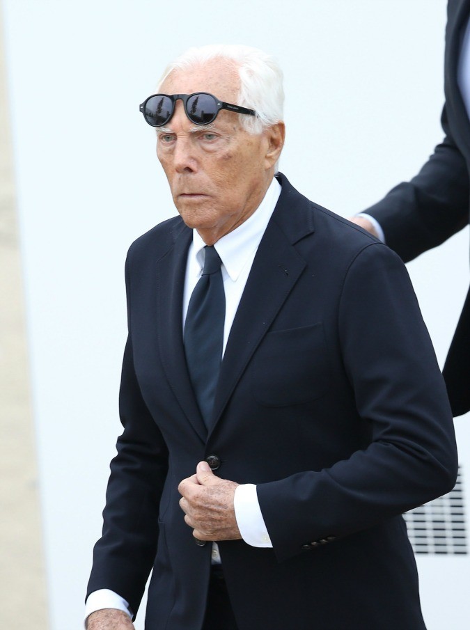 Giorgio Armani alla Scala per la Turandot: “Renzi? Bello tosto. Ci ha svegliati tutti” Giorgio Armani alla Scala per la Turandot: “Renzi? Bello tosto. Ci ha svegliati tutti”