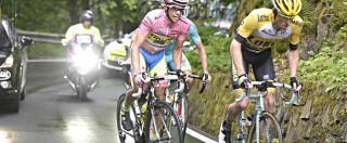 Copertina di Giro d’Italia 2015, Contador fora, poi sul Mortirolo sfiora il miracolo. Aru cede