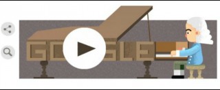 Copertina di Bartolomeo Cristofori, Google doodle per l’inventore del pianoforte