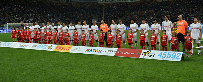 Copertina di Match for EXPO 2015 – Inter, Zanetti numero 4 per sempre: ritirata la sua maglia. A San Siro è parata di stelle per lui