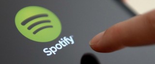 Copertina di Spotify debutta a Wall Street in piena tempesta hi-tech: un’azione potrebbe valere oltre 137 dollari