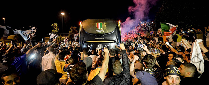 Copertina di Finale Champions League 2015, la festa dei tifosi juventini (FOTO)