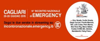Copertina di Emergency, il meeting di Cagliari. Guarda la diretta con Strada, Cucciari e Mannoia