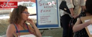 Copertina di Buona Scuola, a Bologna insegnanti in sciopero della fame: “Affamati di risorse”