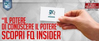 Copertina di FattoTv, “Il potere di conoscere il potere”: scopri Fq Insider alle ore 19.00