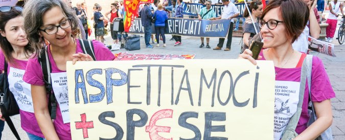 Copertina di Welfare Bologna: sciopero di maestre, educatori e assistenti sociali. E il sindaco Merola non li riceve