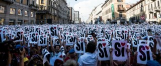 Copertina di Gay Pride Milano 2015 (FOTO), 100mila manifestanti per le strade della città. Pisapia: “Un urlo forte al Parlamento”